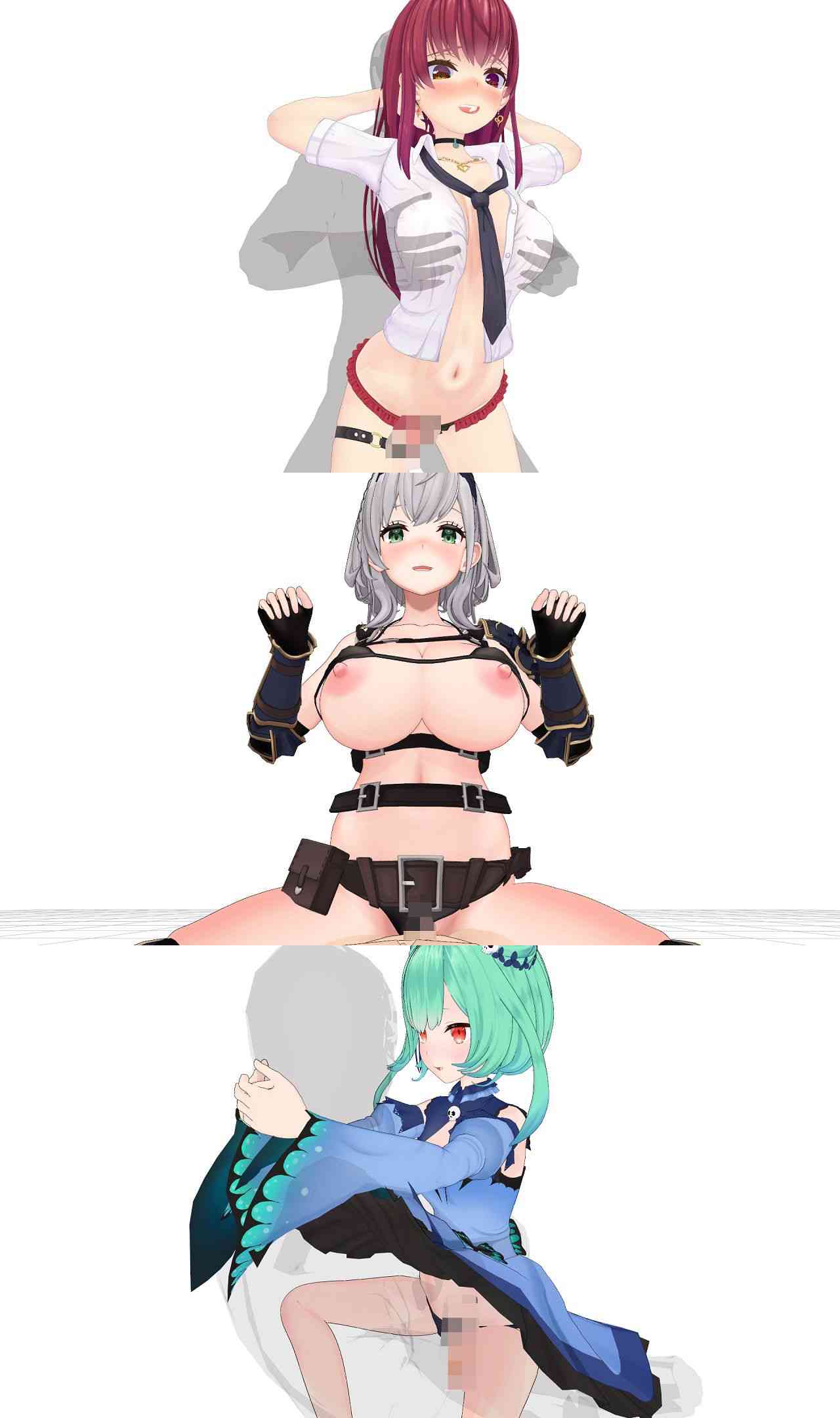 3Dセックスループアニメーションホ〇ライブ編＃4（アトリエすえ）-動画画像
