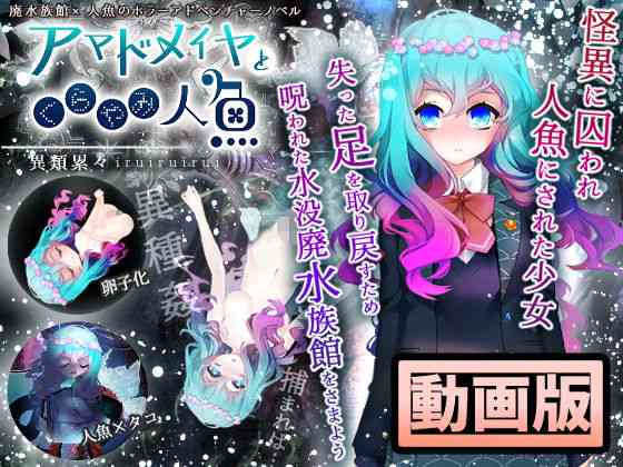 アマドメイヤとくらやみ人魚（異類累々）商品パッケージ画像