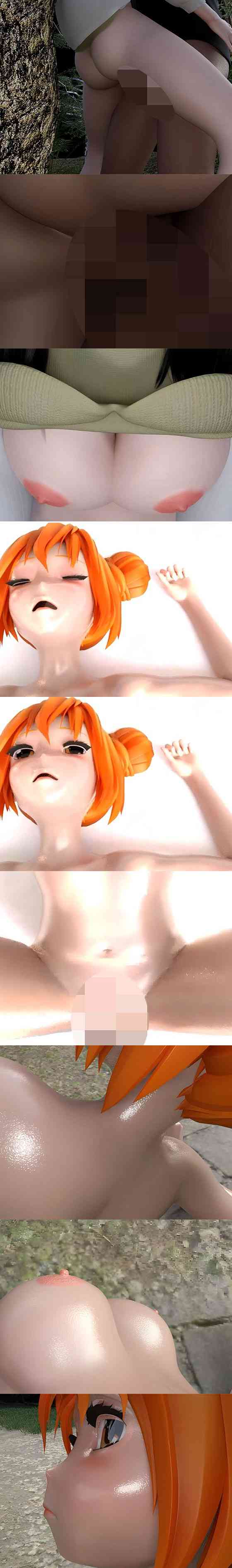 青姦少女の揺れ乳セックス（ruana）-動画画像